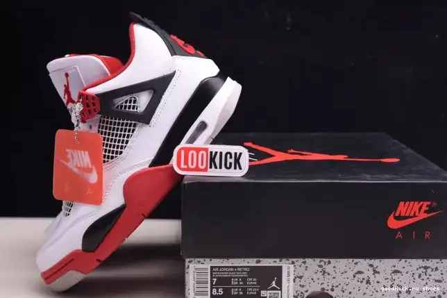 (2020) Fire Air Red Jordan DC7770-160 Retro 4 0602
